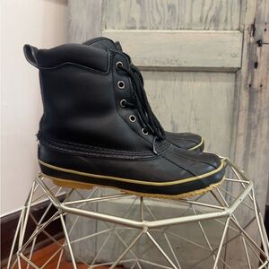 Men's waterproof duck boots